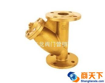 603黄铜法兰过滤器