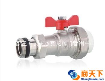 294黄铜PPR活接球阀（带压力表功能）