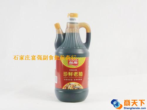 800ml加加珍鲜老抽酱油 1×12壶