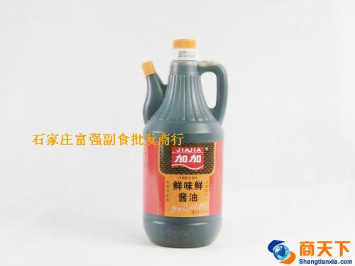 800ml加加鲜味鲜酱油1×12壶