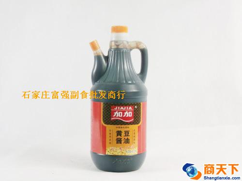 800ml加加黄豆酱油 1×12壶