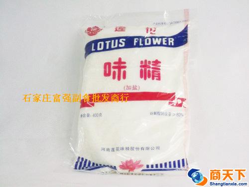 400g莲花味精 1×25袋