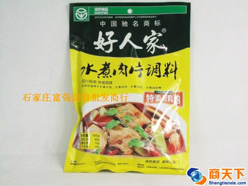 好人家水煮肉片调料 1×60袋
