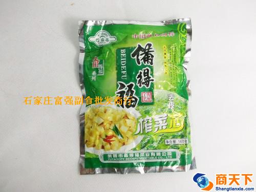 160g備得福去皮榨菜芯 1×50袋