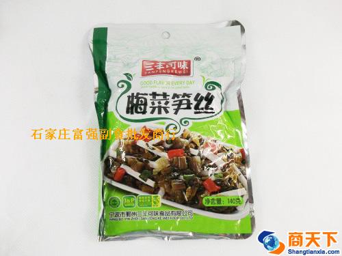 140g梅菜笋丝 1×100袋
