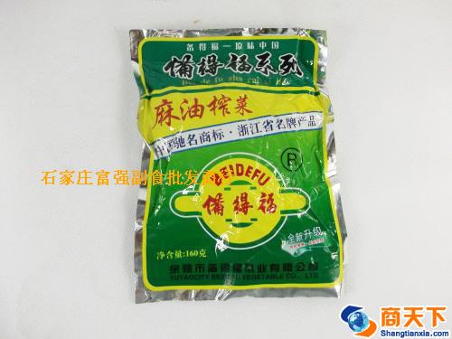 160g備得福麻油榨菜 1×50袋