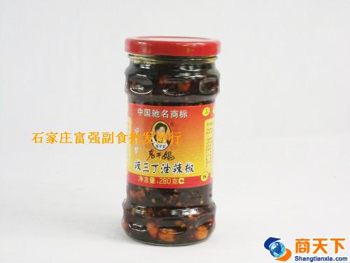 280g老干妈辣三丁油辣椒 1×24瓶