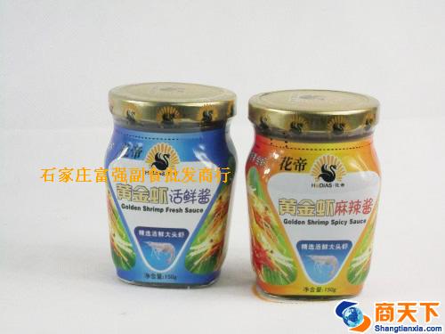 185g黄金虾活鲜酱，麻辣酱 1×16瓶