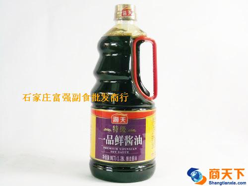 1.28L海天一品鲜酱油 1×6桶