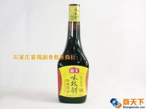 750mL海天味极鲜 1×6瓶