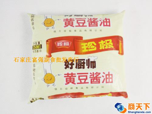 350ml珍极好厨师黄豆酱油 1×30袋