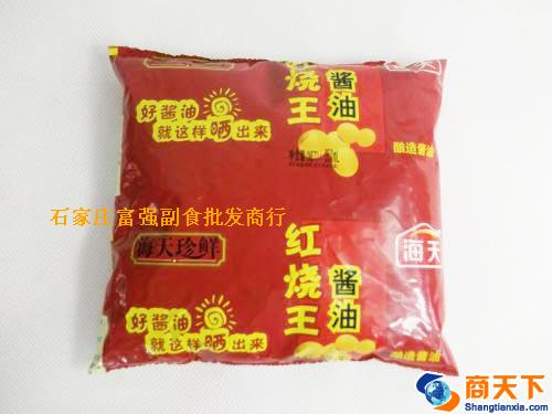 350ml海天红烧王酱油 1×30袋