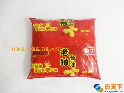 350ml海天老抽酱油 1×30袋