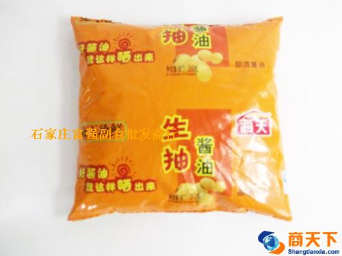 350ml海天生抽酱油 1×30袋