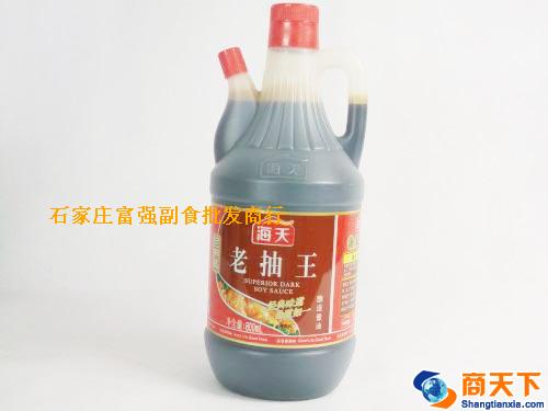 800ml海天老抽王酱油 1×12桶