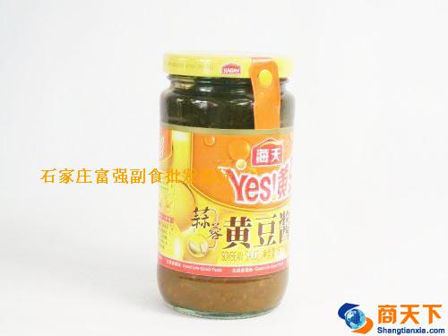 340g海天蒜蓉黄豆酱 1×15瓶