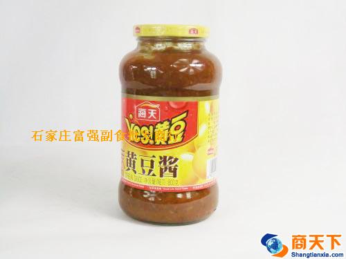 800ml海天辣黄豆酱 1×6瓶
