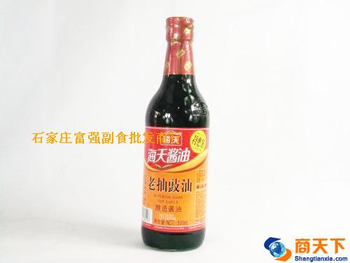 500ml海天老抽鼓油 1×12瓶