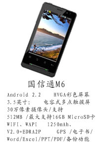 河北天阔通讯设备有限公司 国信通M6