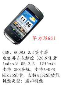 河北恒丰国产华为U8661
