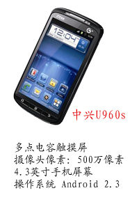 河北恒丰国产中兴U960s