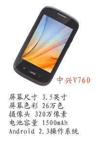 河北恒丰国产中兴V760