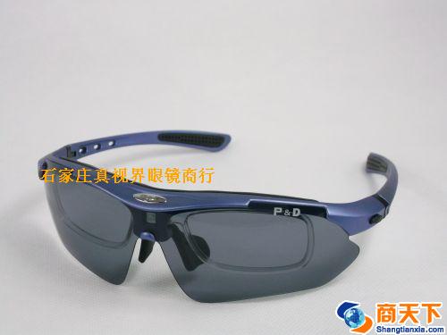 骑行镜 8001沙蓝
