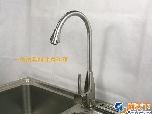水龙头8829八角丹顶鹤拉丝