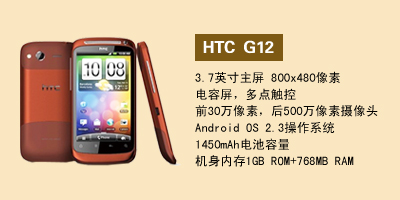 河北天宇通讯 HTC G12