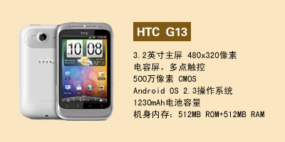 河北天宇通讯 HTC G13