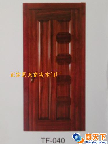 高档实木烤漆门 TF-040