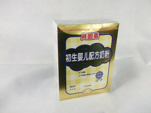 贝因美初生婴儿配方奶粉 450g