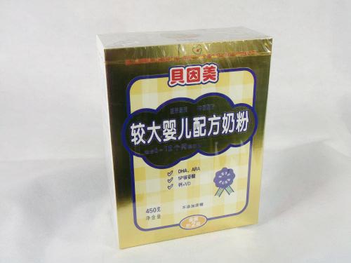 贝因美较大婴儿配方奶粉 450g