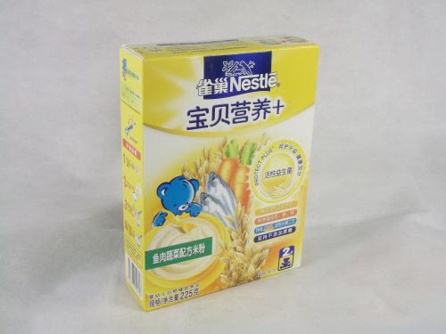 雀巢鱼肉蔬菜配方米粉 225g