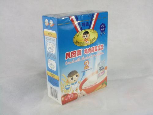 贝因美鸡肉蔬菜营养米粉 225g