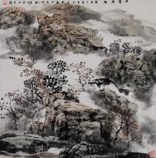 白云乡 晚风渔趣