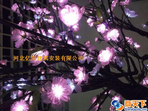 桃花树灯