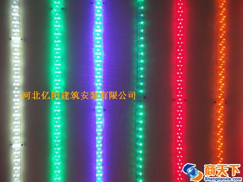 银雨扁四灯带安装