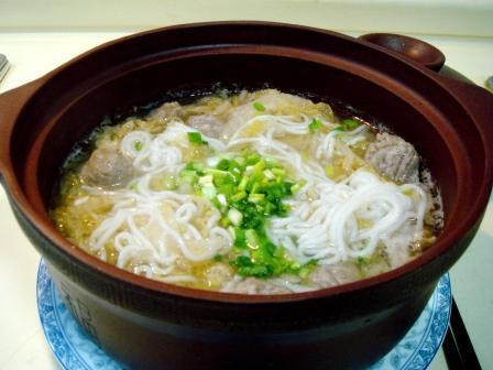 砂锅羊肉丸