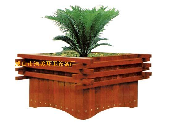 防腐木花盆