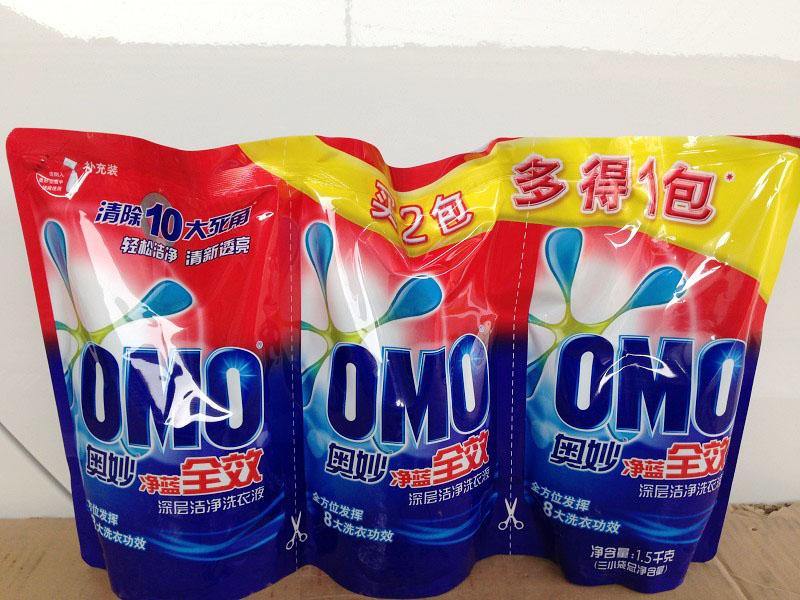 奥妙净蓝全效洗衣液