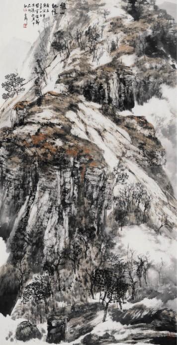 国画作品 秋山记忆