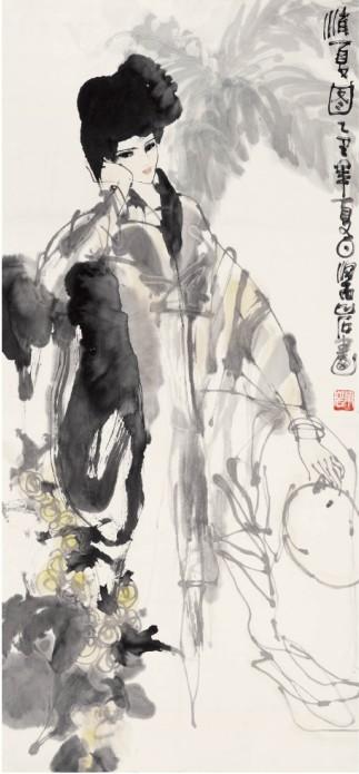 书画作品 人物