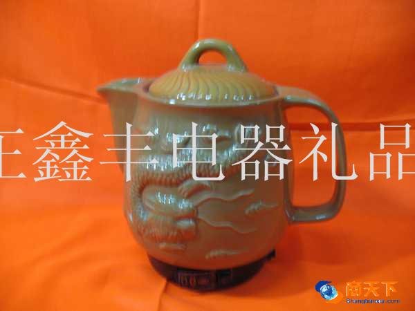 电热瓷水壶